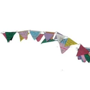 Recycled Rice Bag - Multi-Colored Banner