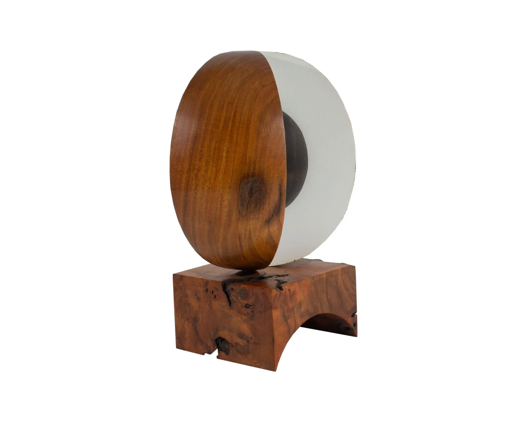 Robert G. Andrus Abstract Wooden Sculpture