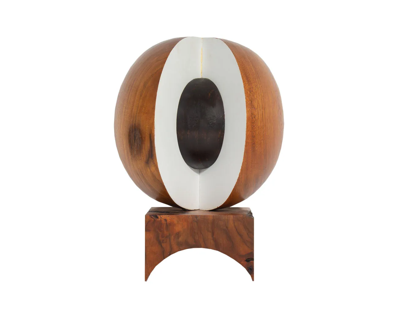 Robert G. Andrus Abstract Wooden Sculpture