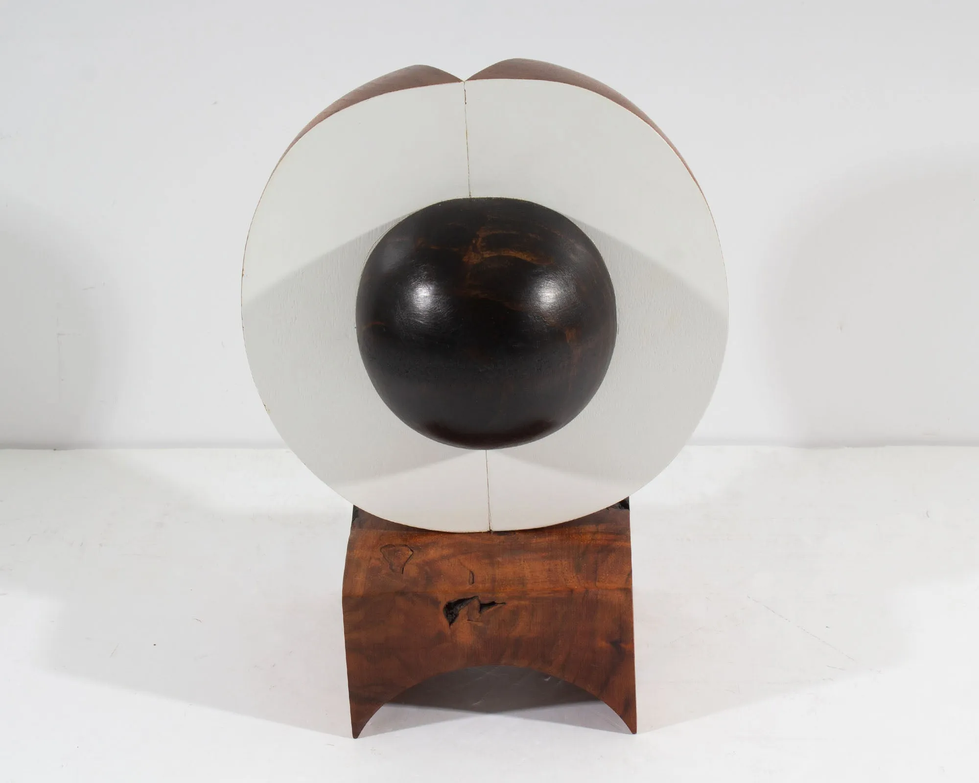 Robert G. Andrus Abstract Wooden Sculpture
