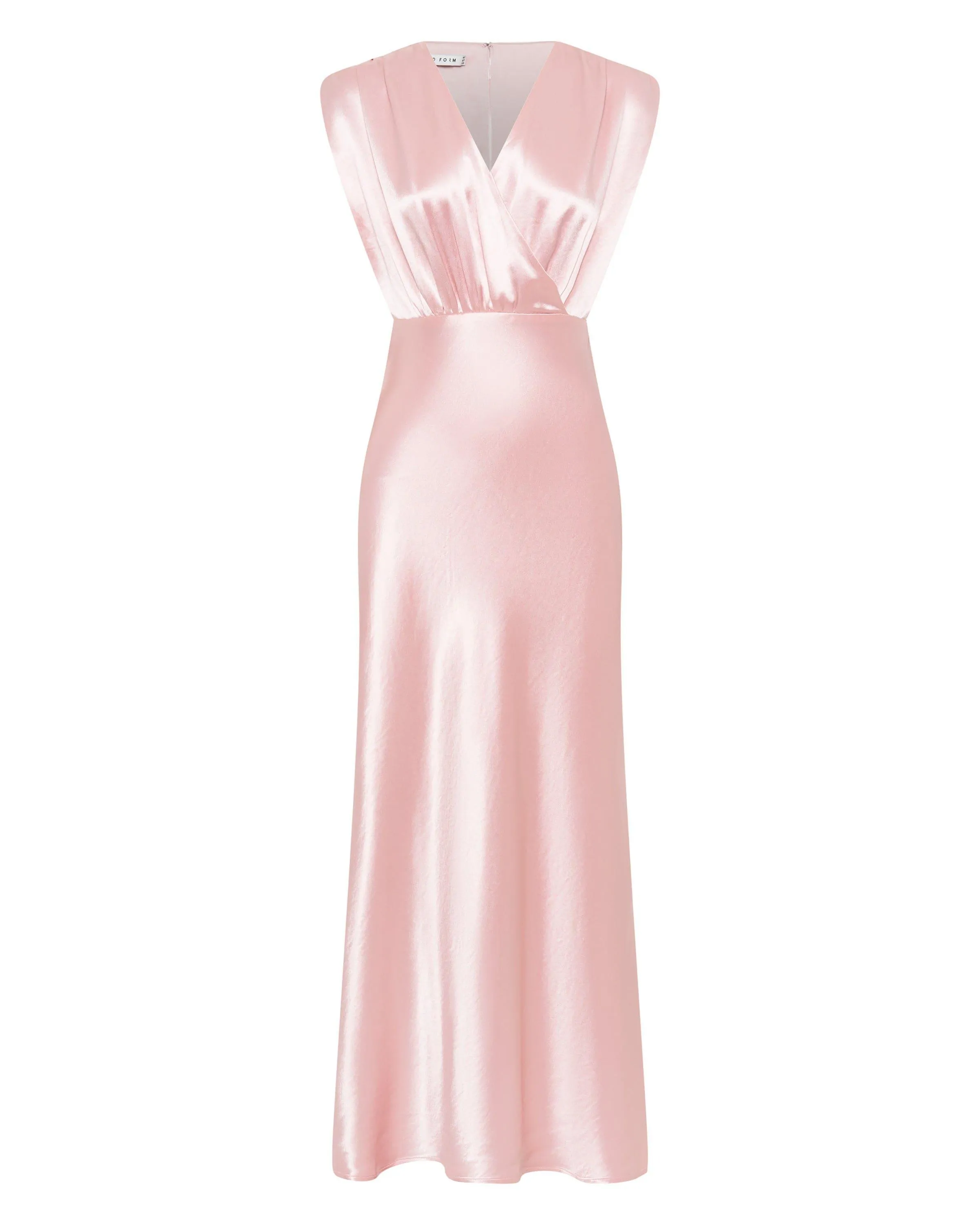 SATIN CROSS OVER GATHER DRESS | FAIRY FLOSS