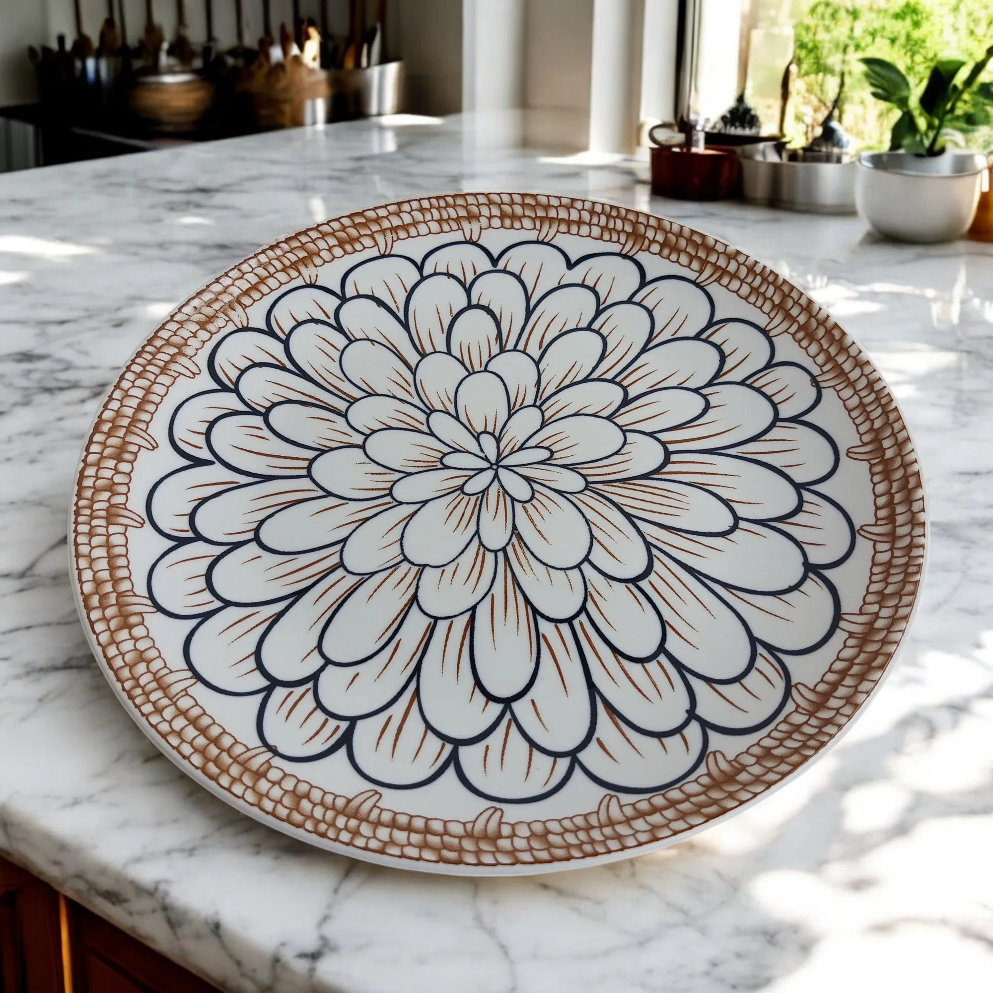 Scallop Series Plate (5 inch)