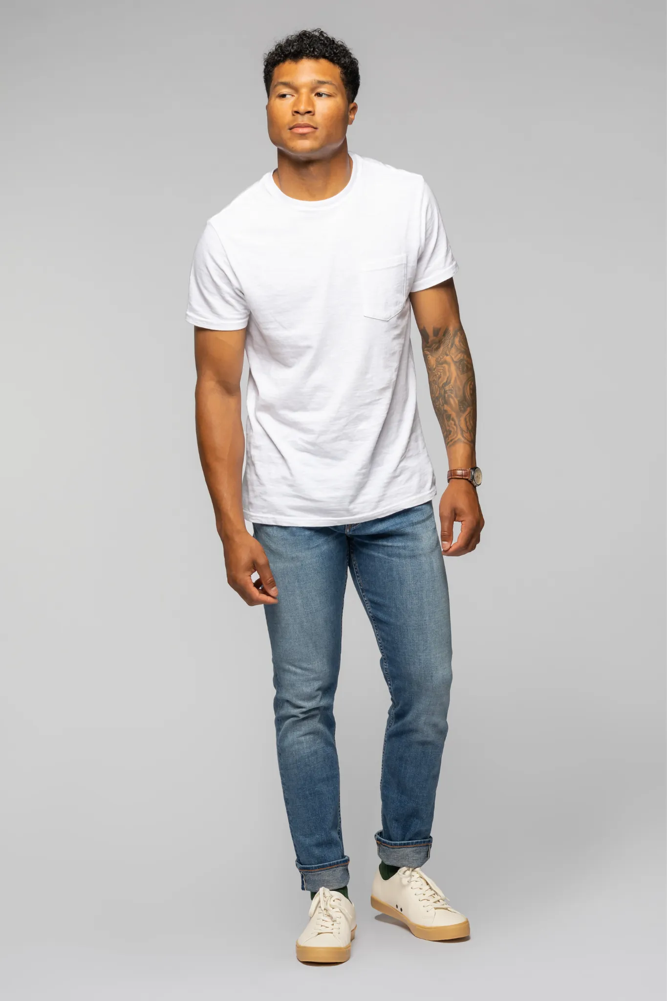 Selvage Jean - Faded Indigo | Taper