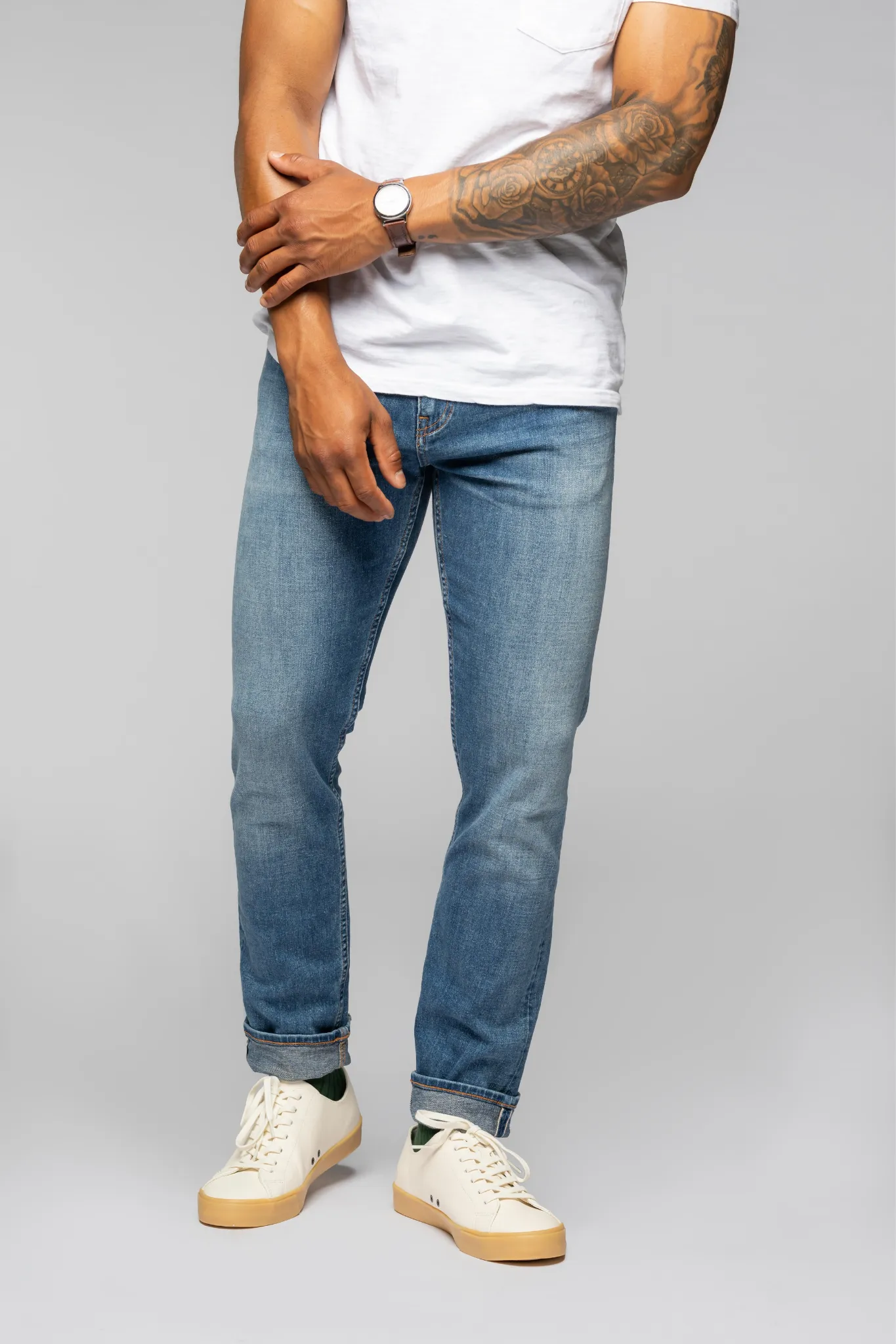 Selvage Jean - Faded Indigo | Taper