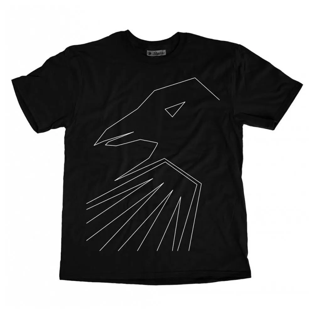 Shadow Thin Line T-shirt - Black
