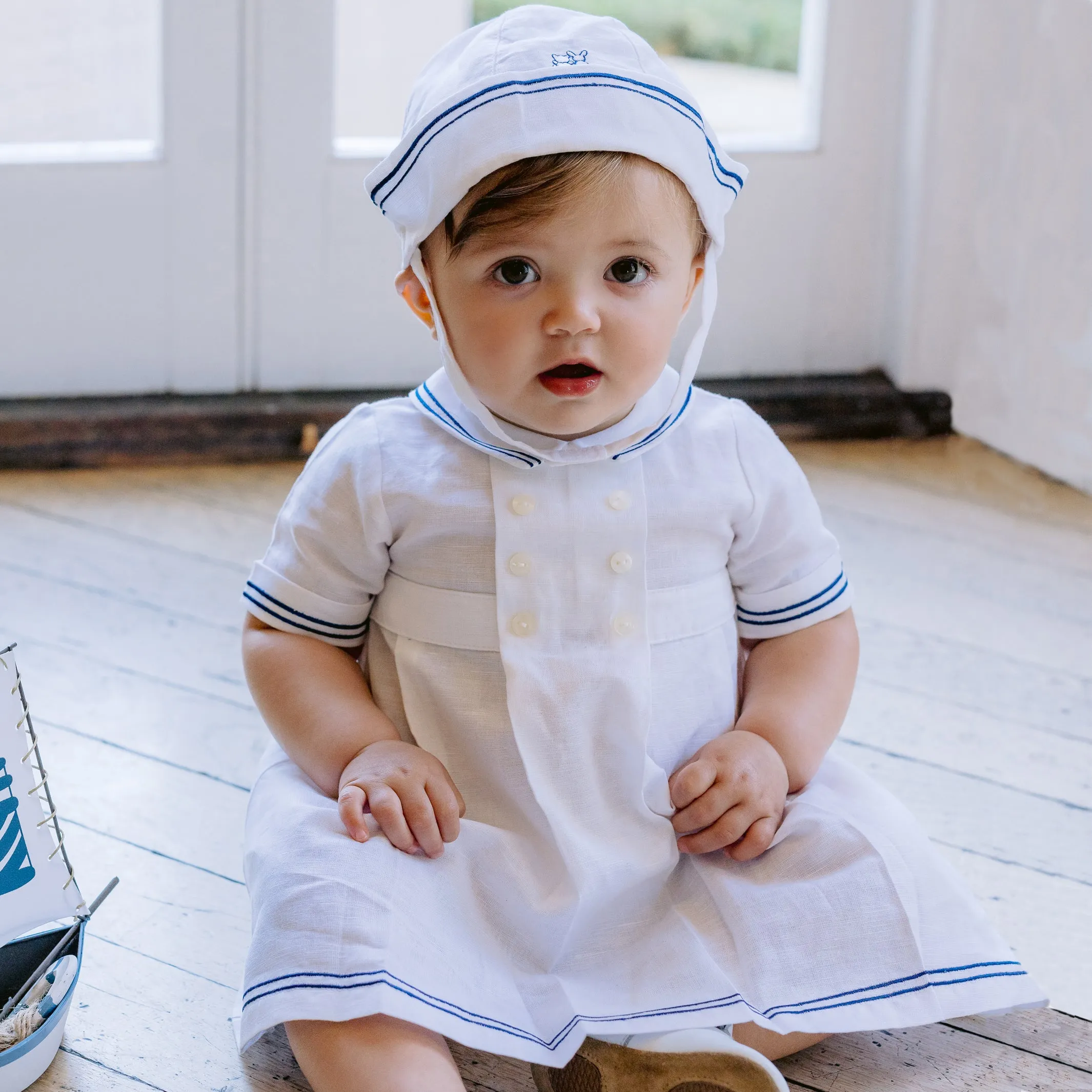 Shelley Baby Girls Sailor Dress