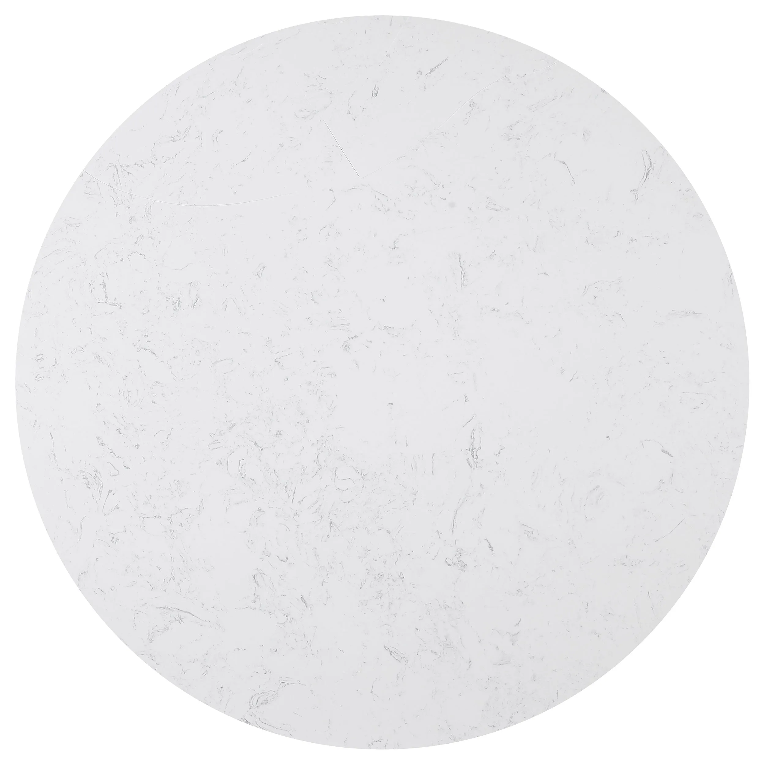 Sherry 5-piece Round Marble Top Dining Table Set Sand
