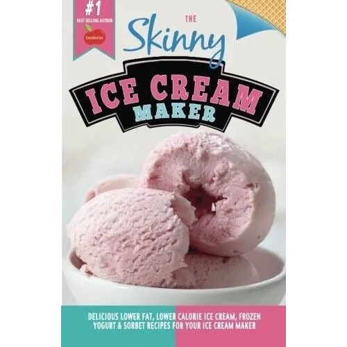 Skinny Ice Cream Maker CookNation,Ice Kitchen Shivi Ramoutar 2 Books Collection Set