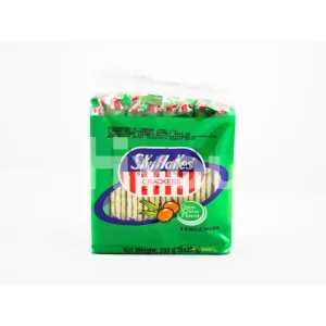 Skyflakes Crackers Onion&amp;Chives Flavour 8x25g ~ SkyFlakes 饼干 韭菜洋葱味 8x25g