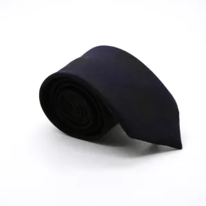 Slim Purple and Black Plaid Neckties & Handkerchief