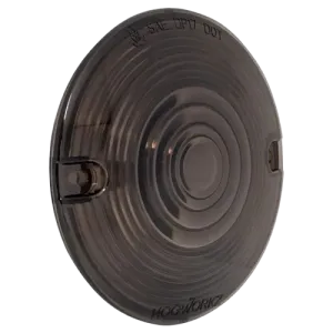 Smoked Turn Signal Pancake Style Lens Covers for Harley-Davidson®