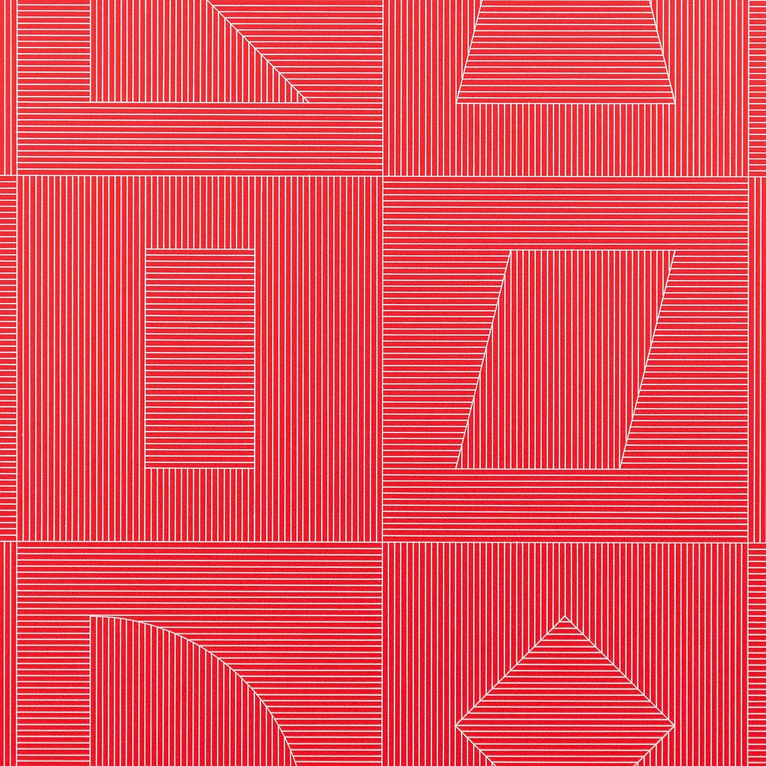 SOL LEWITT "FOUR SIDES OF THE TOWER - RED" SILKSCREEN, 1983