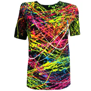 SPLAT UNISEX T-SHIRT BLACK
