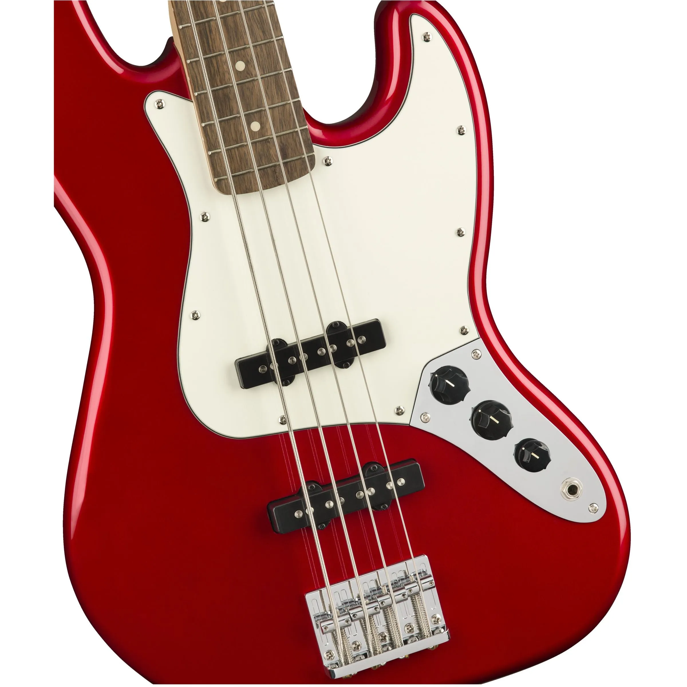 Squier Contemporary Jazz Bass, Dark Metallic Red
