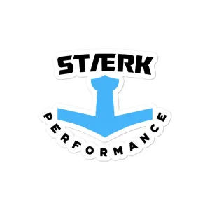 Staerk Performance Blue Amulet Sticker
