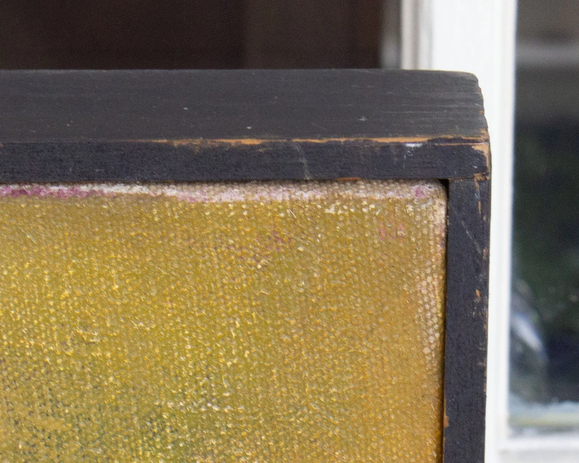 Steve Redman Signed 1965 Oil on Canvas Abstract Painting