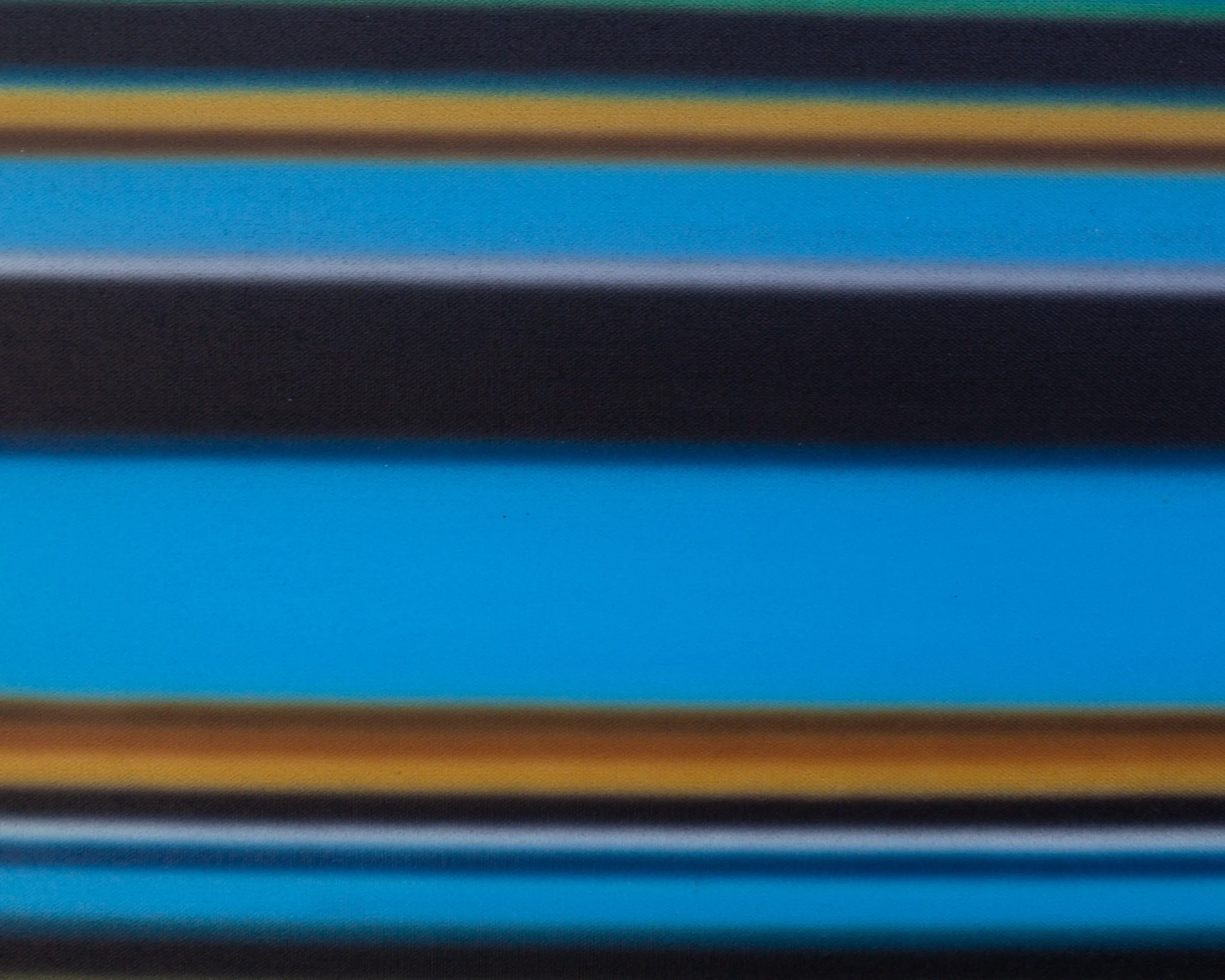 Steve Redman Signed 1978 “Rug #3” Acrylic on Canvas Airbrush Painting
