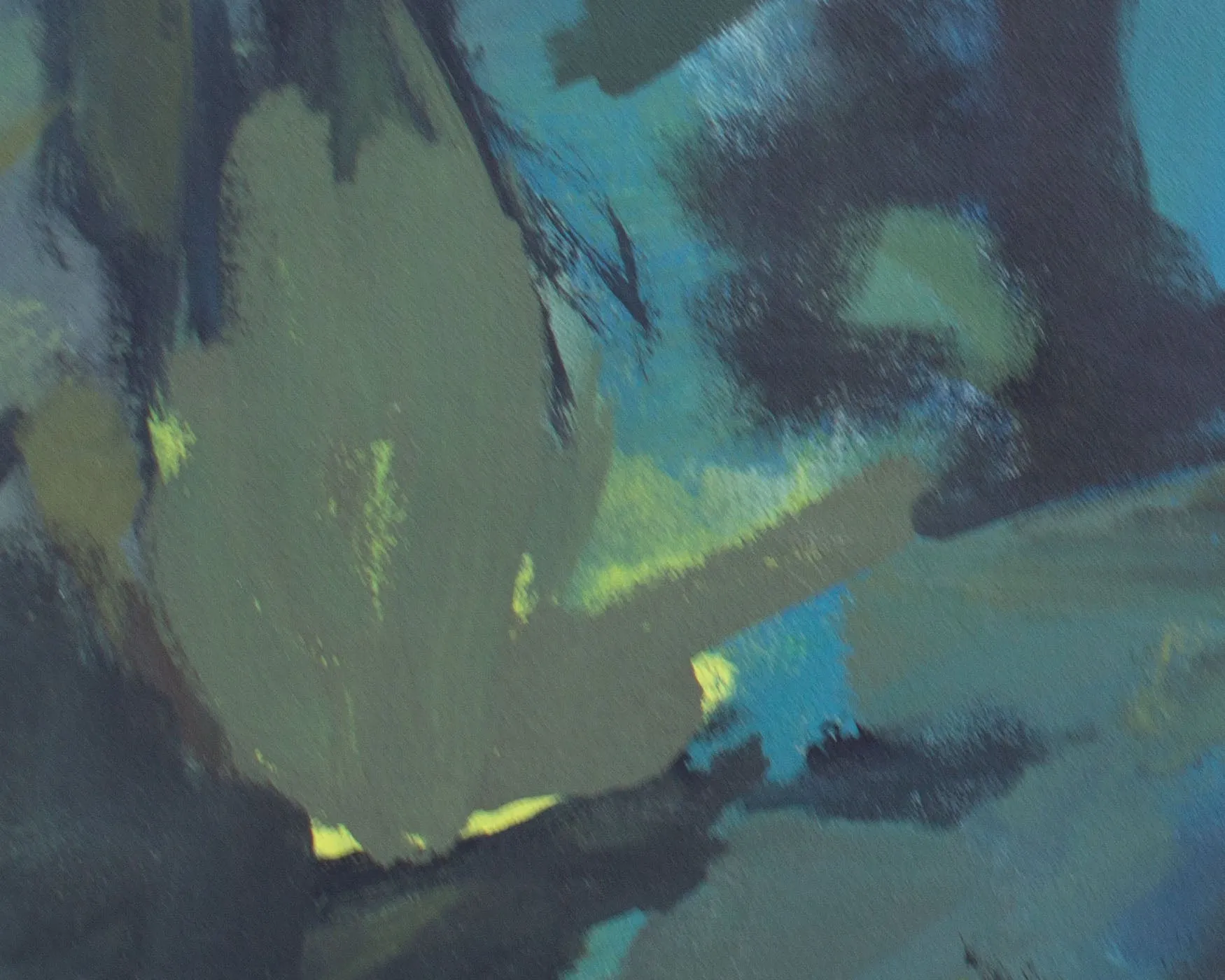 Steve Redman Signed Oil on Canvas Abstract Painting