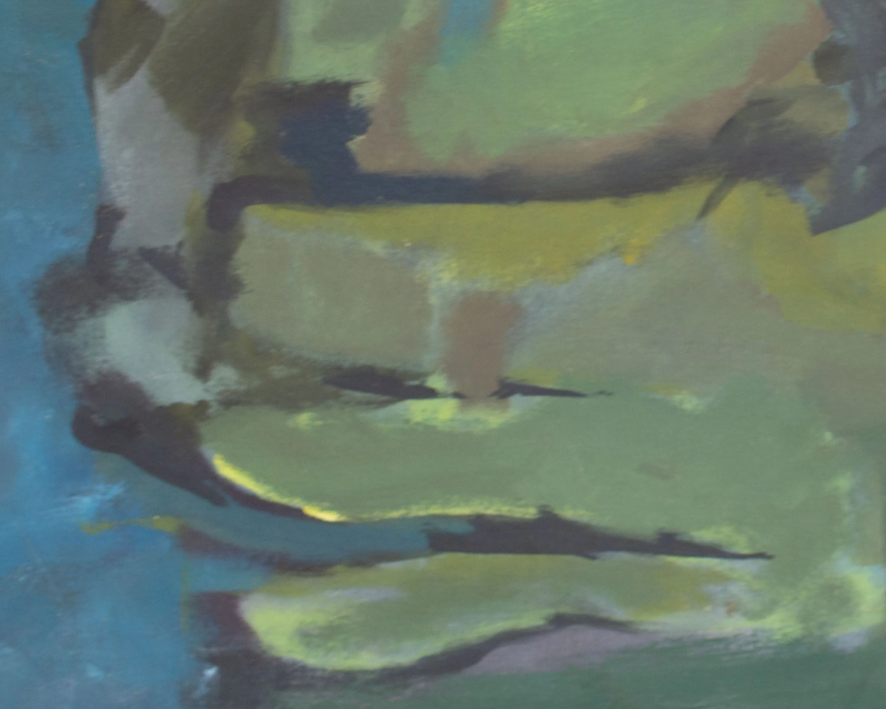 Steve Redman Signed Oil on Canvas Abstract Painting