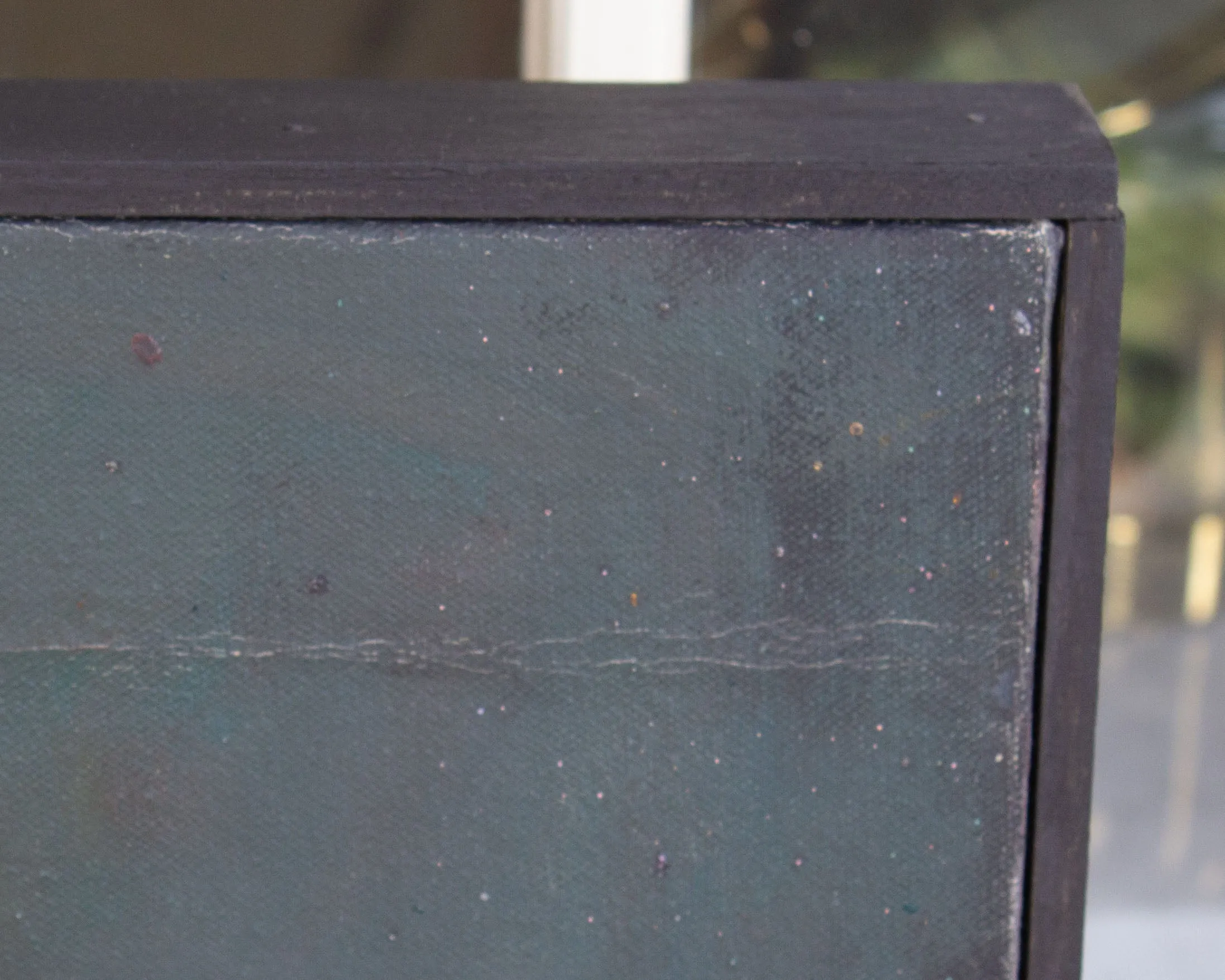 Steve Redman Signed Oil on Canvas Abstract Painting