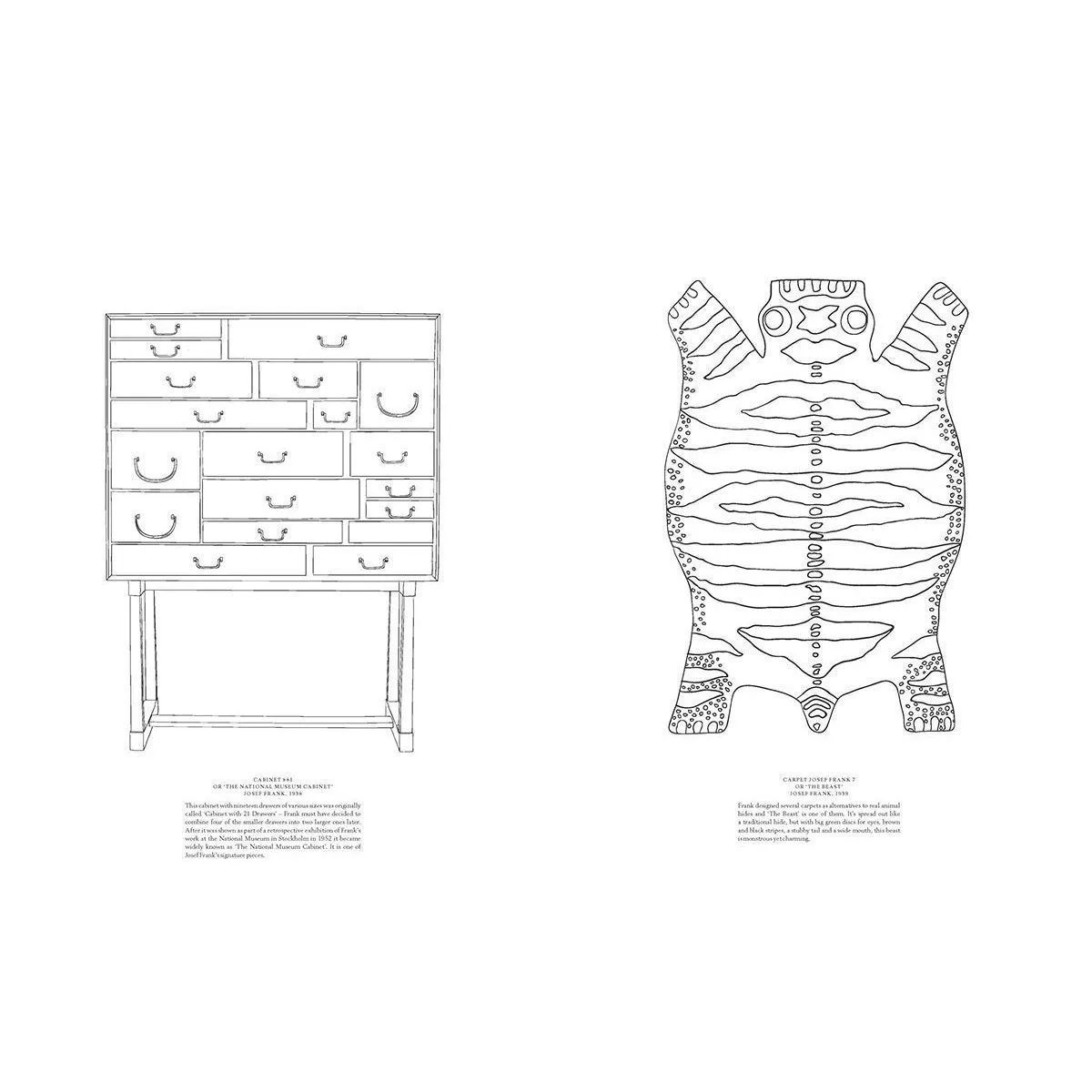 Swedish Modern: A Colouring Book of Magical Interiors