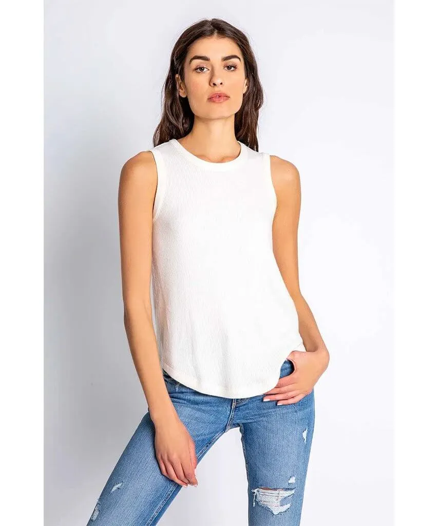 Textured Rib Tank Stone