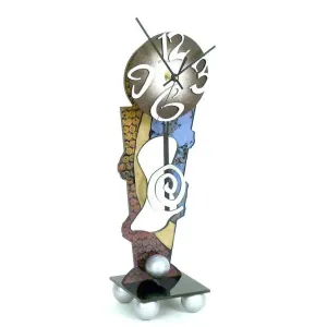 The Silver Table, Desk & Shelf Clock by David Scherer