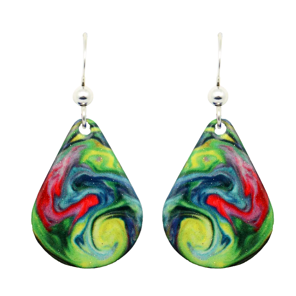 The Swirly Teardop Earrings by Zaven