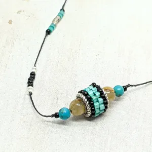 Three Graces Turquoise Necklace