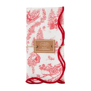 Toile Dinner Napkin Set