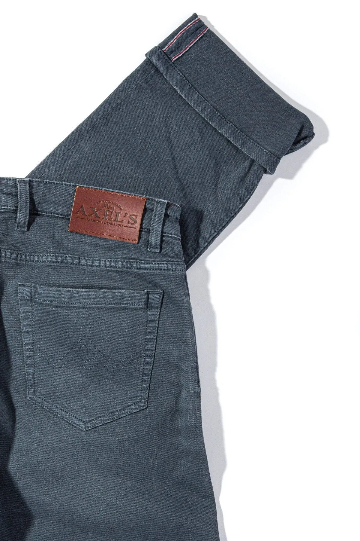 Tucson Selvedge Denim In Acciaio