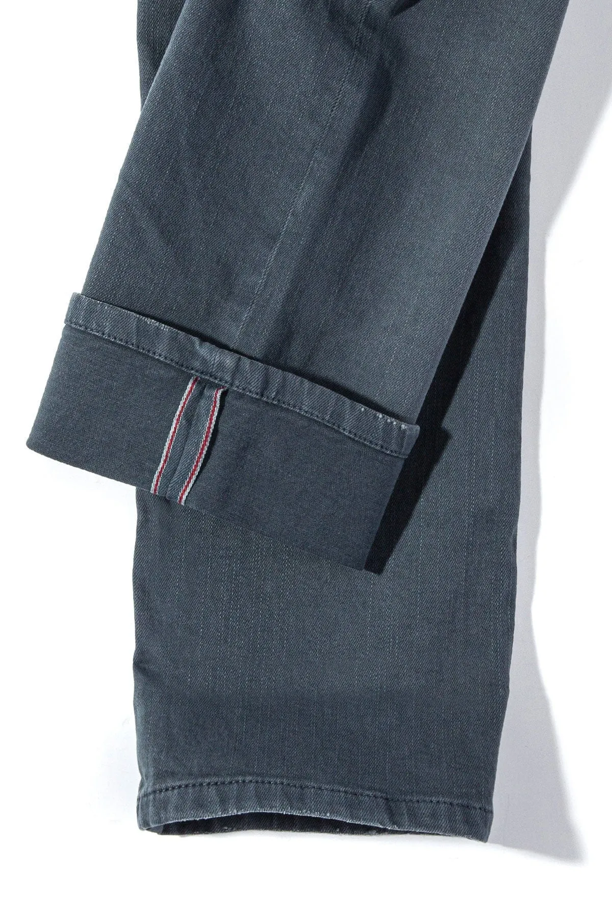 Tucson Selvedge Denim In Acciaio