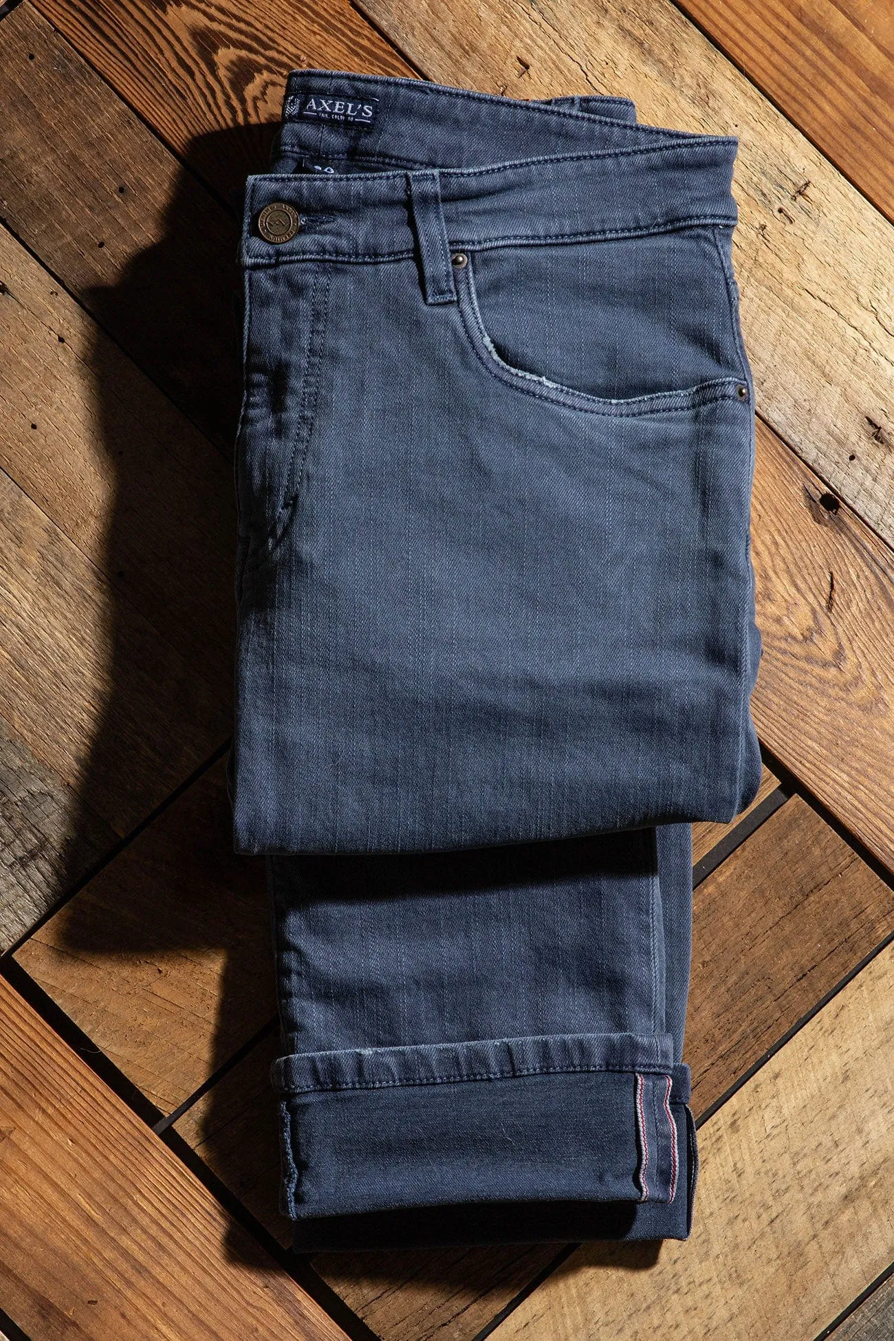 Tucson Selvedge Denim In Indaco