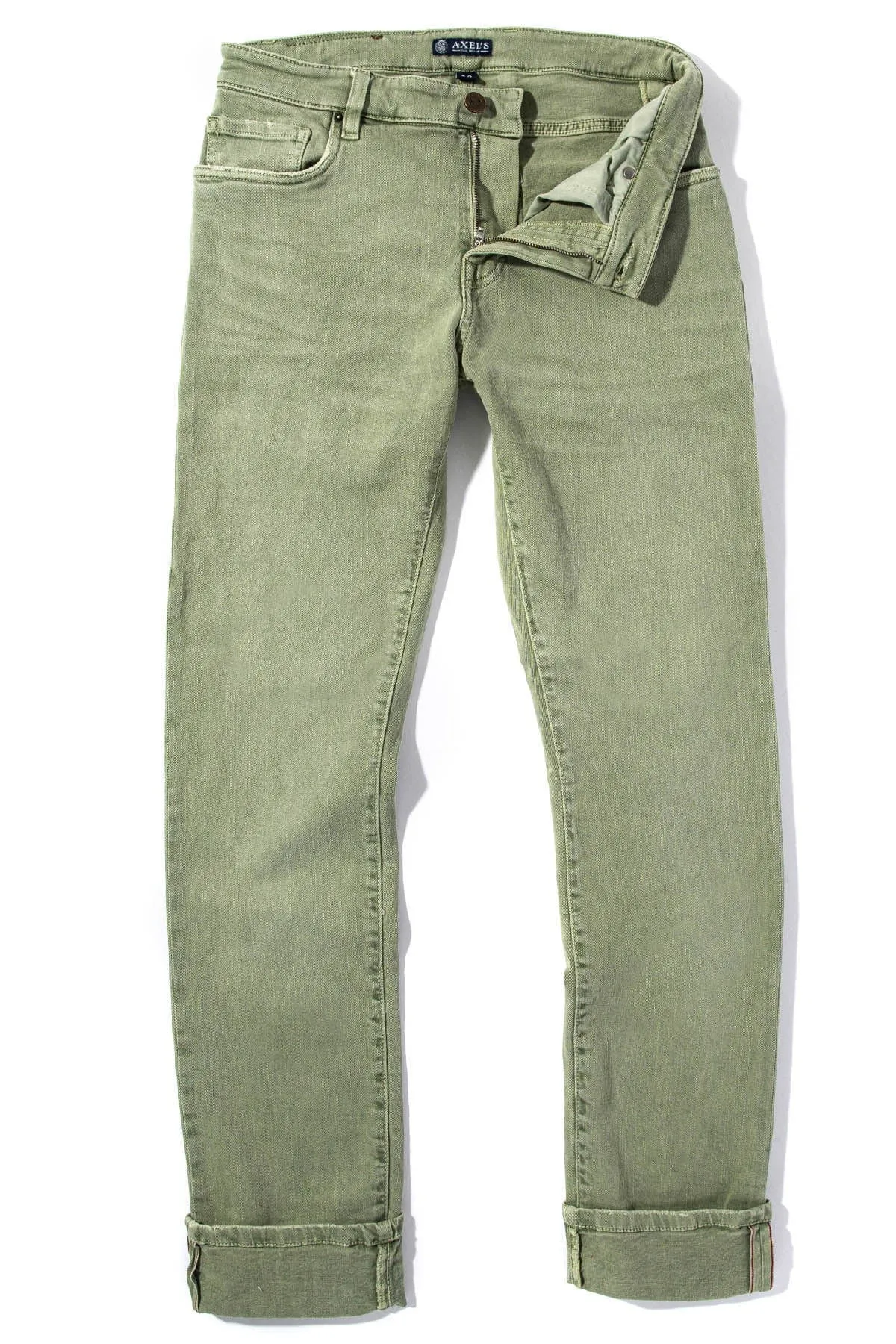 Tucson Selvedge Denim In Menta
