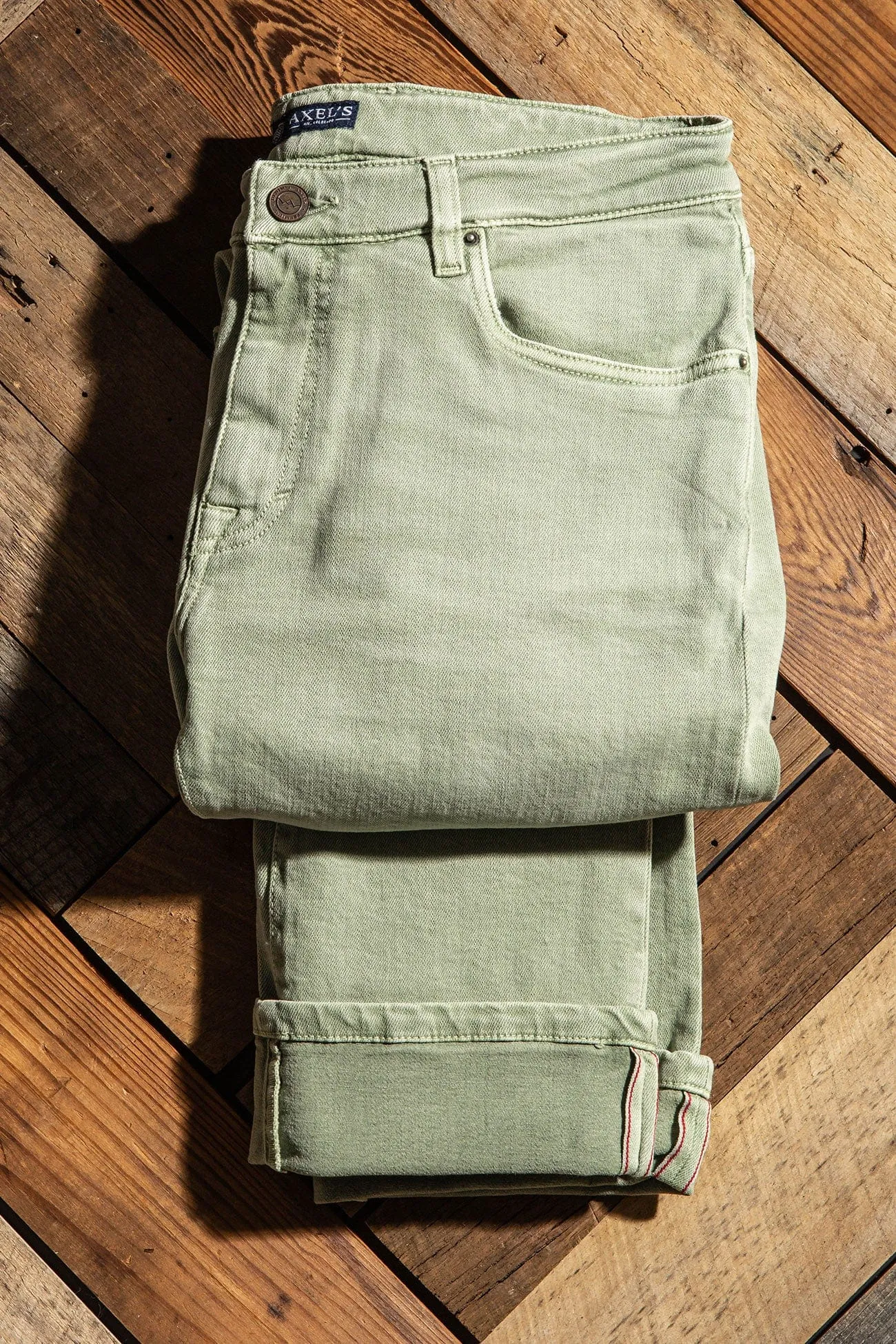 Tucson Selvedge Denim In Menta