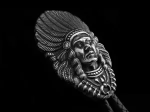 Ute Chief Bolo with Diamonds