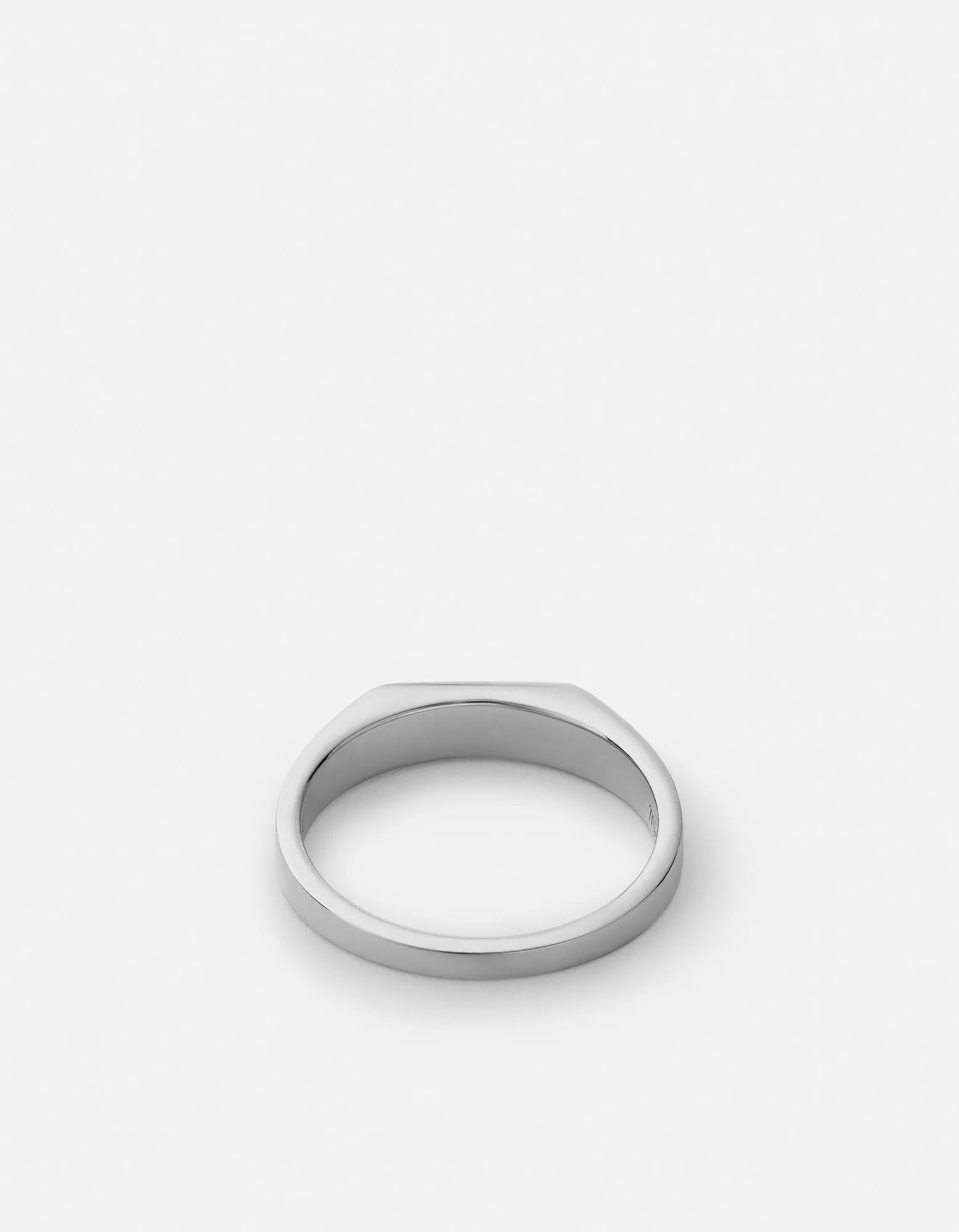 Valor Spinels Signet Ring, Sterling Silver/Polished