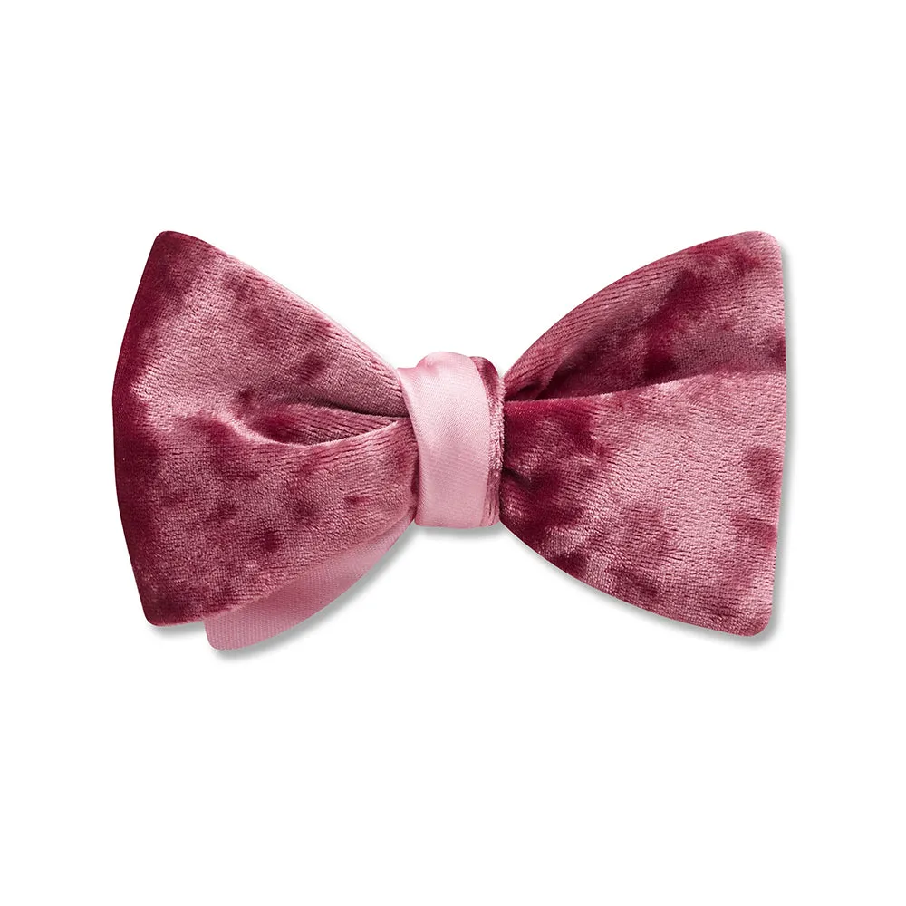 Velvet Pink - Kids' Bow Ties