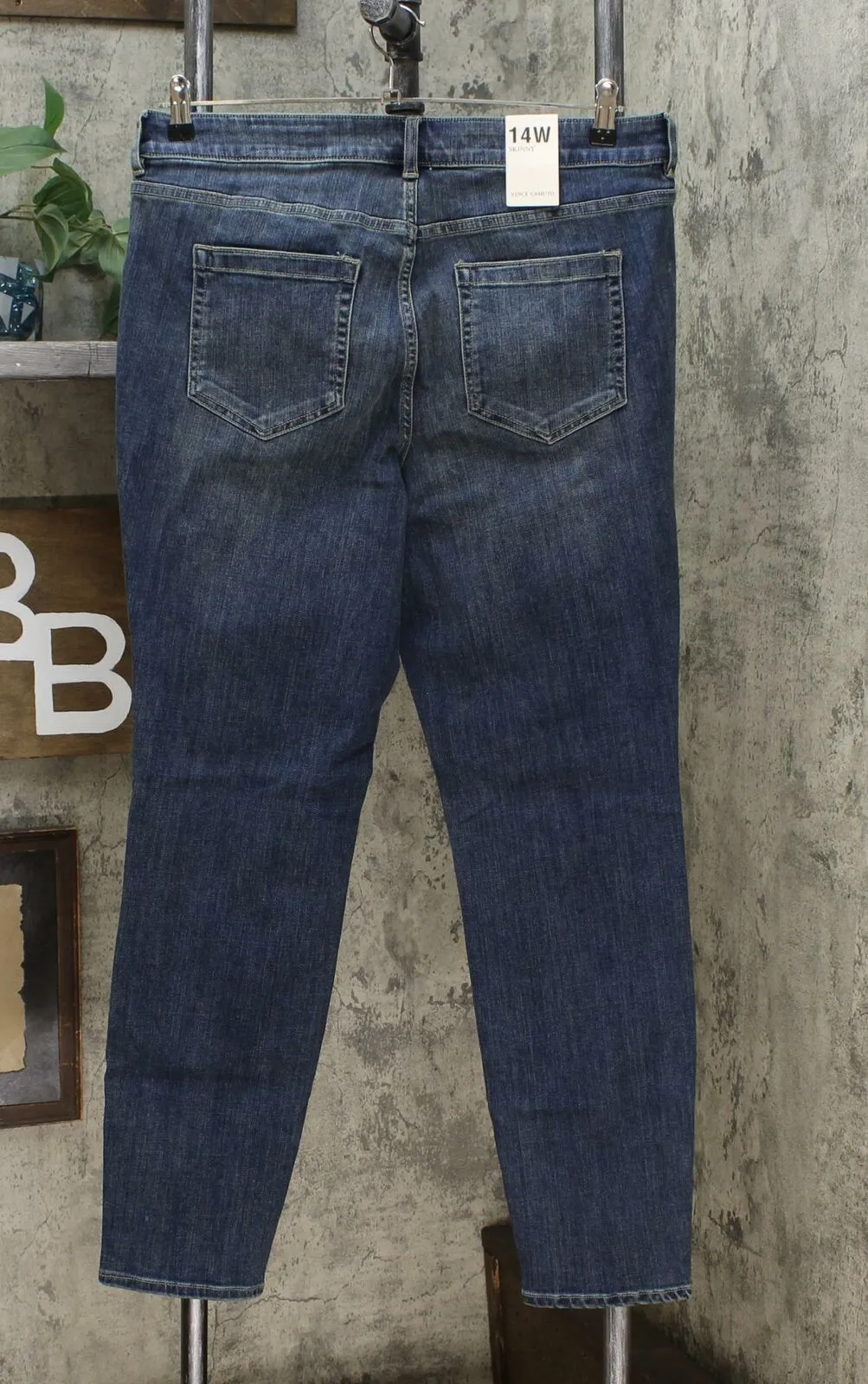 Vince Camuto Women's Plus Size 5-Pocket Skinny Jeans