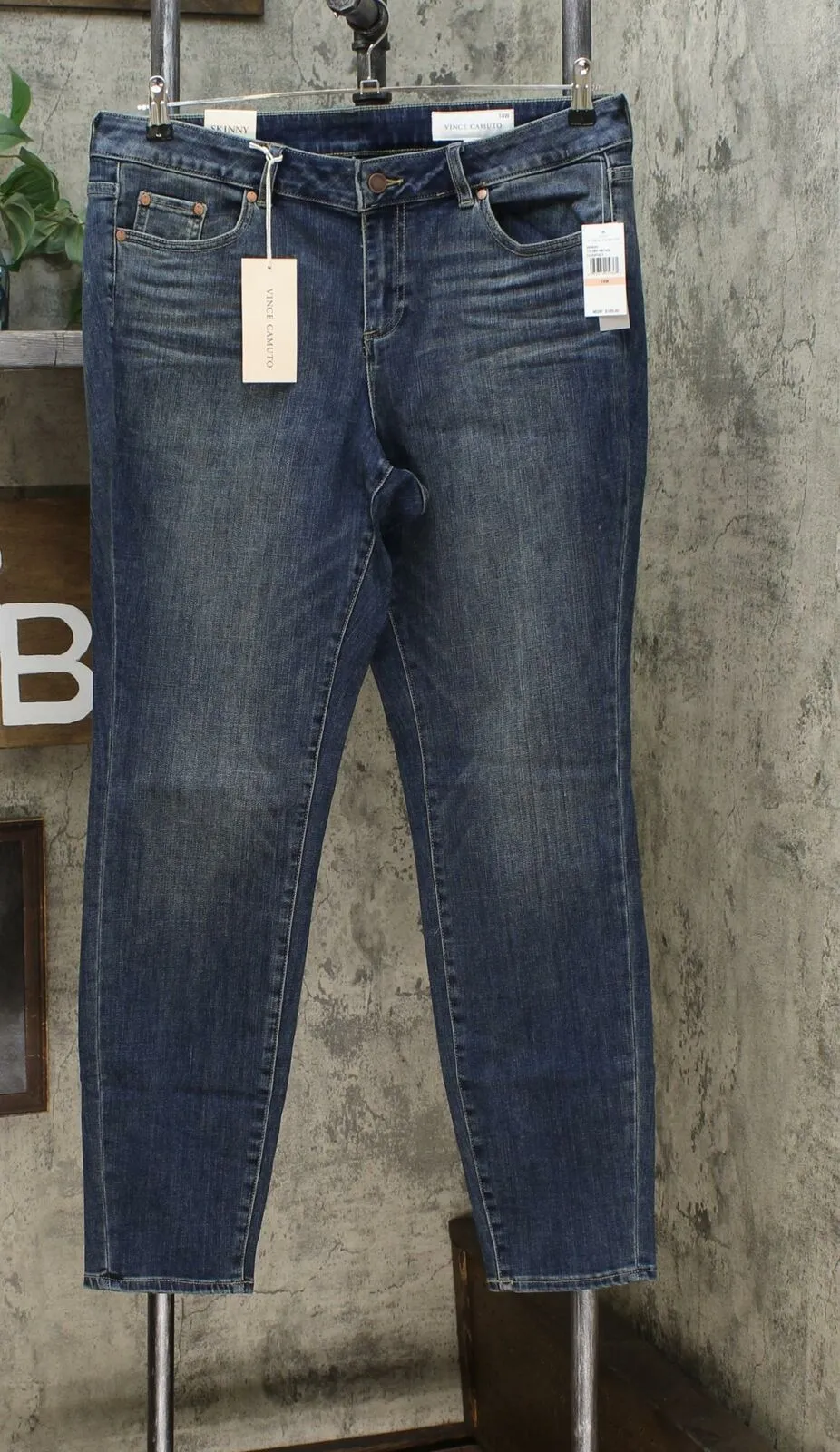 Vince Camuto Women's Plus Size 5-Pocket Skinny Jeans