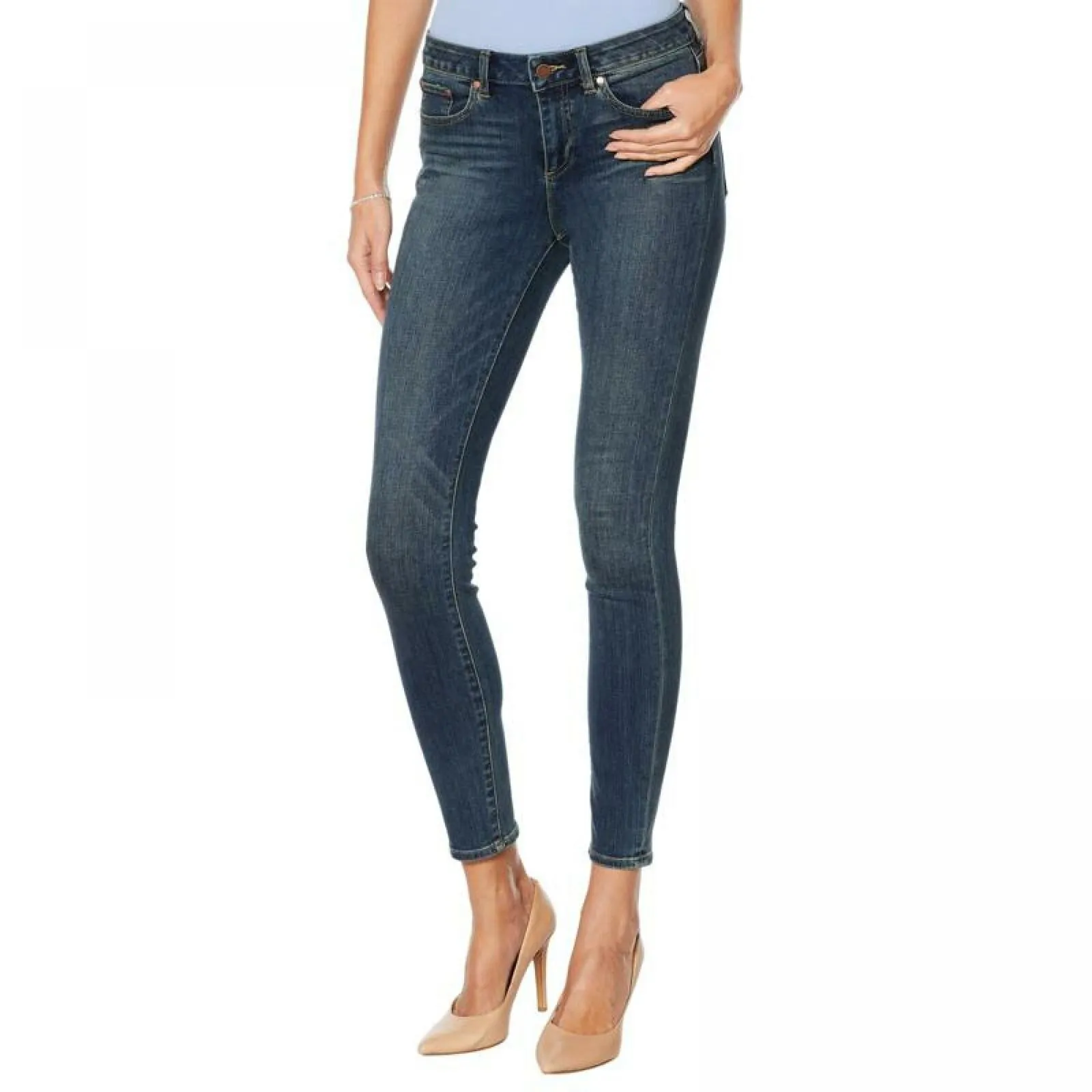 Vince Camuto Women's Plus Size 5-Pocket Skinny Jeans