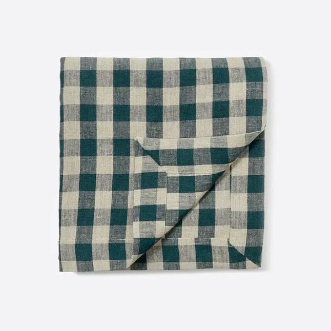 Wales Check Coverlet