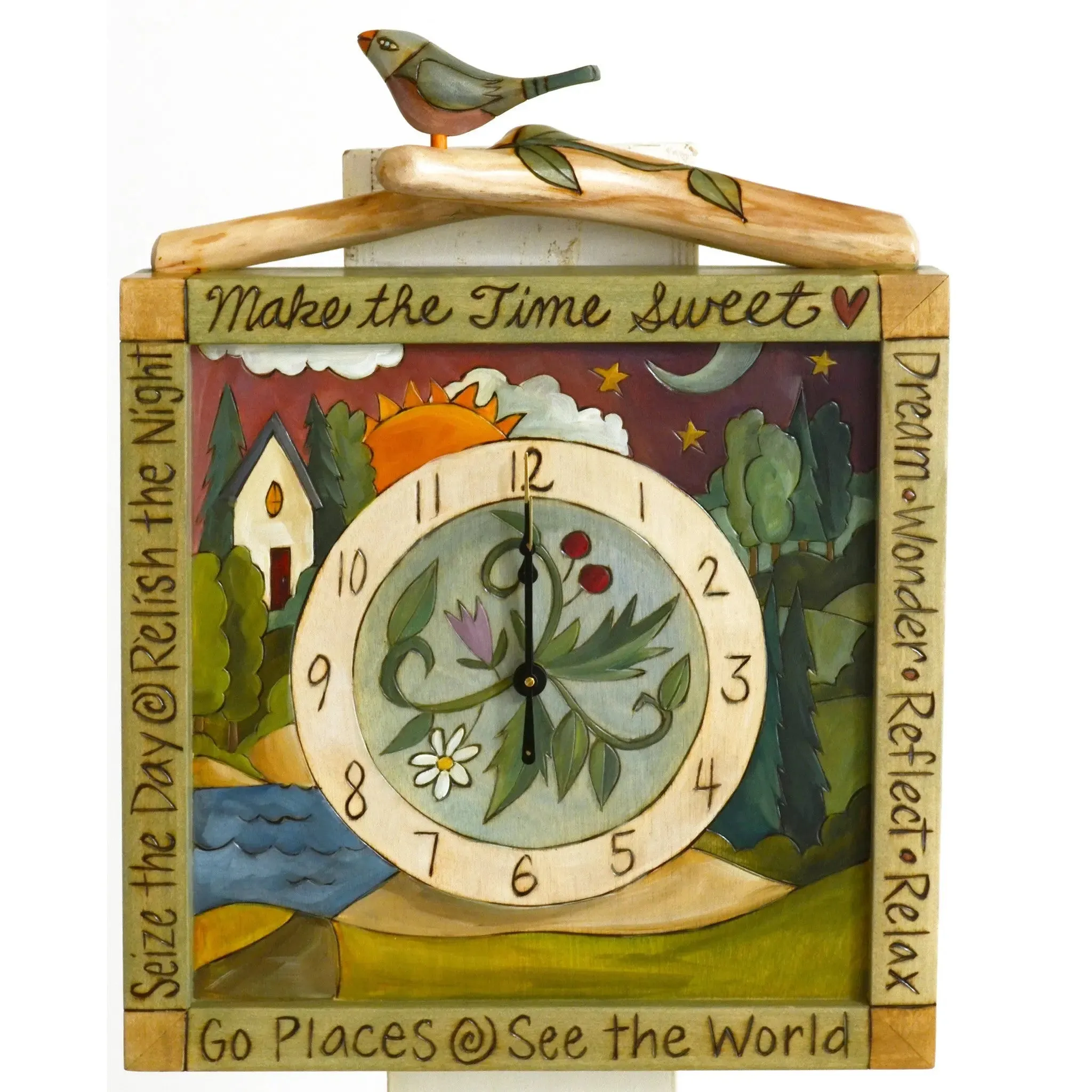 Wall Clock by Sticks CLK006, D73345