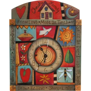 Wall Clock by Sticks CLK006, S32166