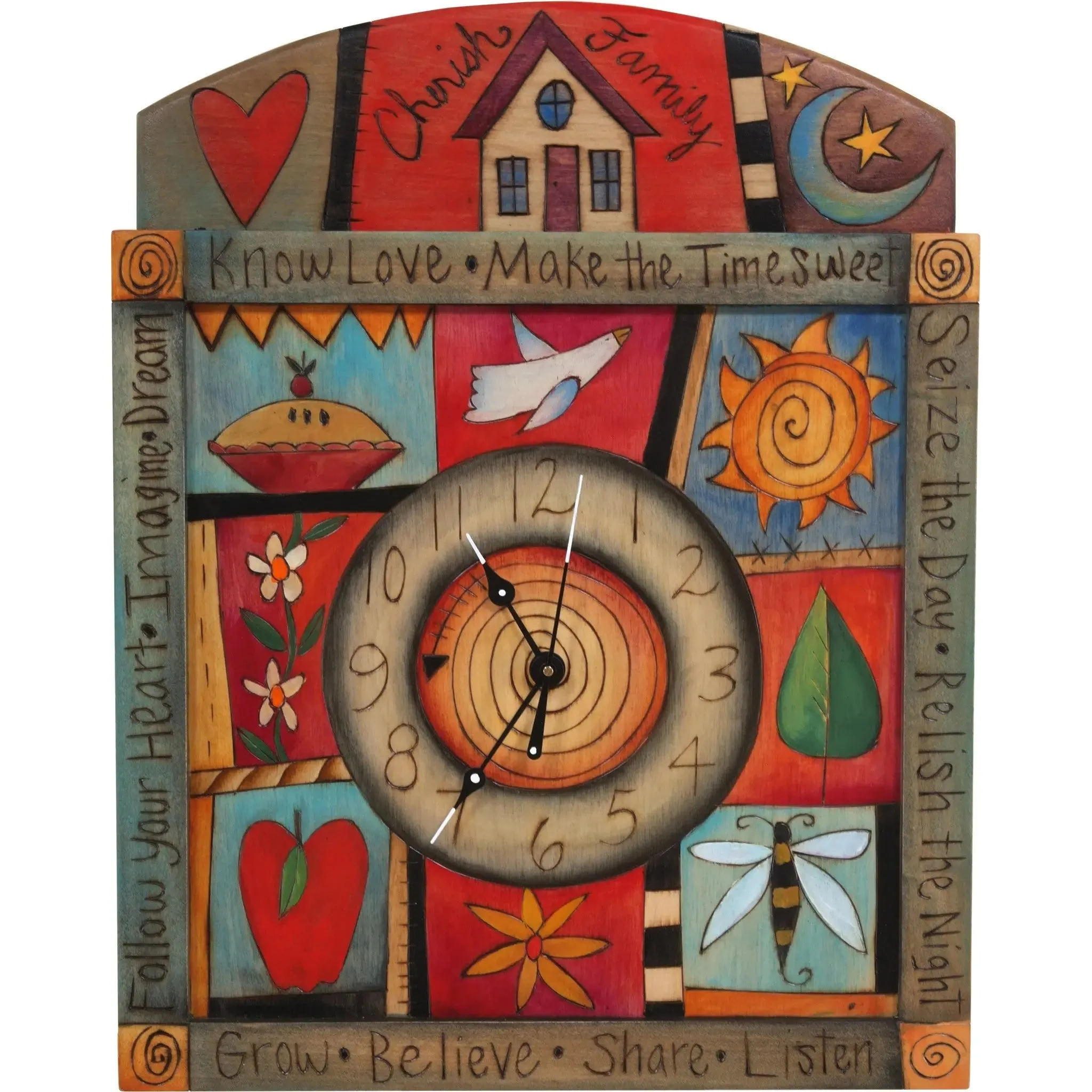 Wall Clock by Sticks CLK006, S32166
