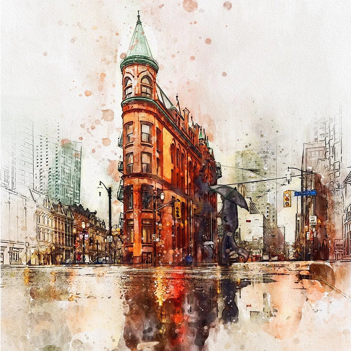 Watercolor Photoshop Artistic Action