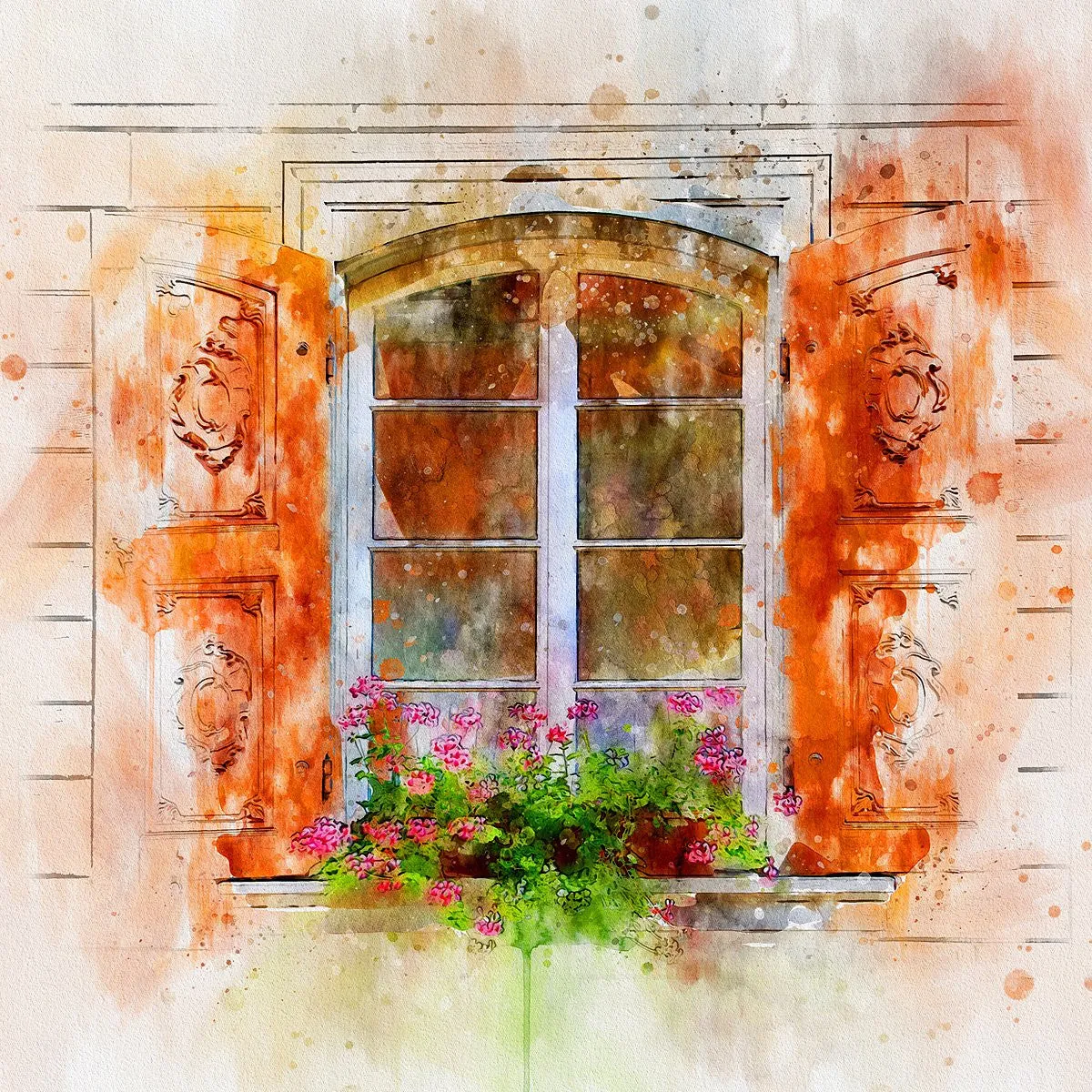 Watercolor Photoshop Artistic Action