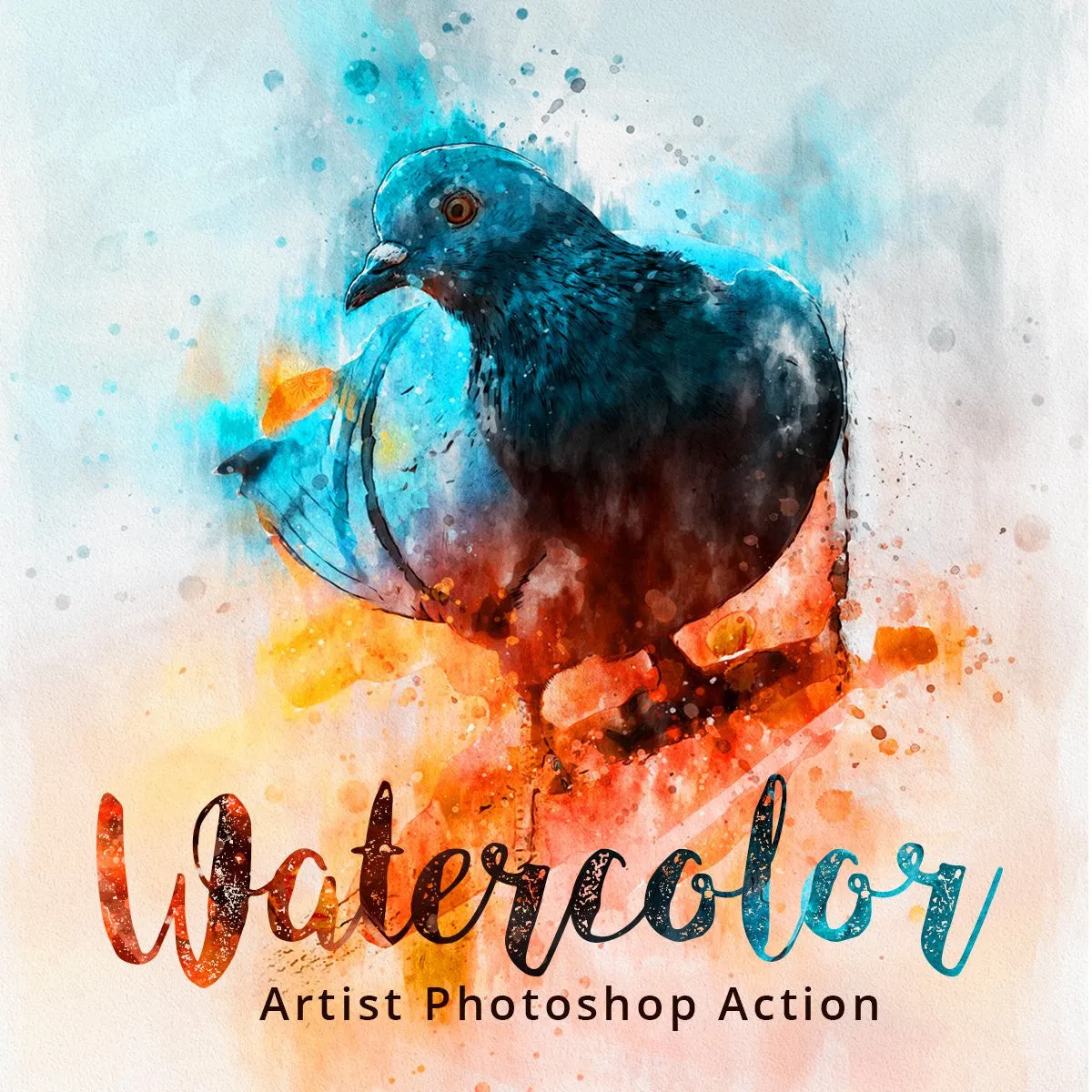 Watercolor Photoshop Artistic Action
