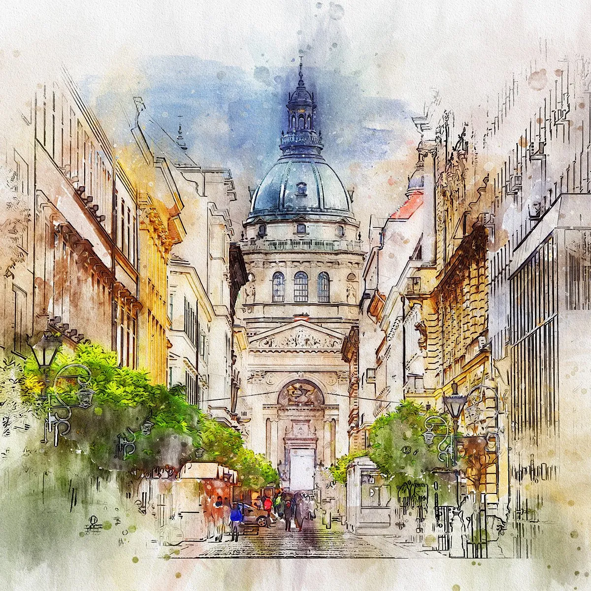 Watercolor Photoshop Artistic Action