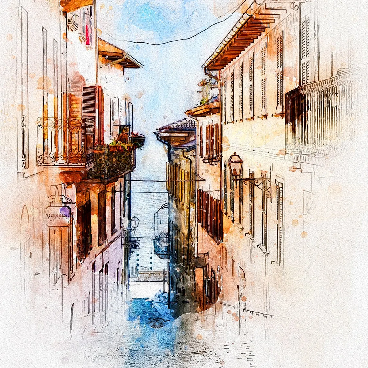 Watercolor Photoshop Artistic Action
